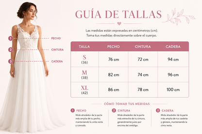 Vestido de novia Sirena